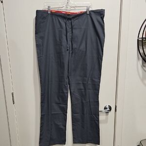 Dickies Men's Dark Gray Drawstring Work Pants